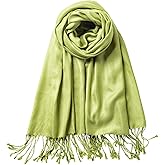 TUSHUSTY Pashmina Feel Shawl Wraps for Women Evening Dresses and Wedding Cover Up Formal Soft Silky Rave Scarf Elegant