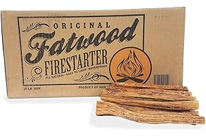 2405 Earth Worth | 25 Pound Box - Fatwood Firestarter