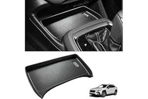 SENSHINE Wireless Charging Protective Mat for Subaru Crosstrek/Impreza 2026 2025 2024 Accessories Center Console Wireless Charger Anti-Slip Cover Pad Heat Insulation Silicone Waterproof Easy to Clean Black