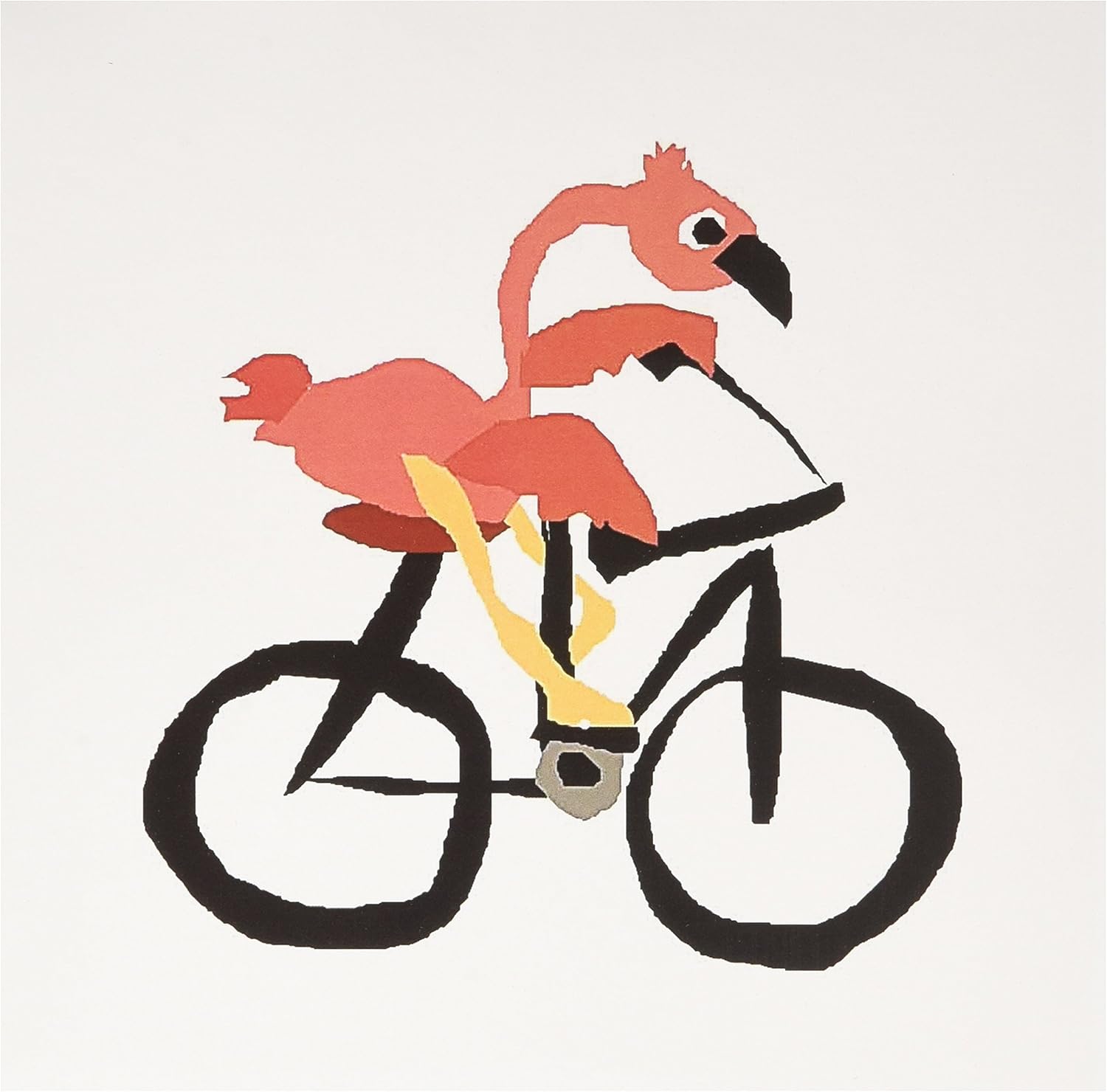pink flamingo bike