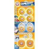 Arm and Hammer Odor Busterz Deodorizer Balls Mixed Pack: 4 odor eliminating balls, 2 with handy clips, 2 with hangers, 8 total for closets, bathrooms, work &amp; sports gear, laundry hamper (8 Count)