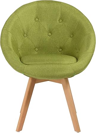 Stuhl Esszimmerstuhl Kuchenstuhl Mit Holzbeinen Sessel Retro Stoffbezug Farbauswahl Duhome 509g Farbe Grun Material Stoff Amazon De Kuche Haushalt