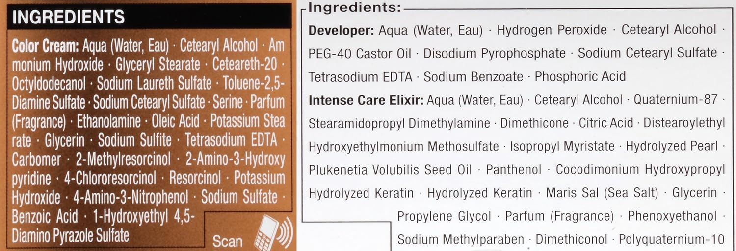 Schwarzkopf Ultime Hair Color Cream, Cinnamon Brown, 5.24, 2.03 Ounces : Beauty