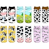 Benefeet Sox Funny Ankle Socks Cute Novelty No Show Animal Fruit Flower Cartoon Colorful Graphic Low Cut Socks for Women Girl