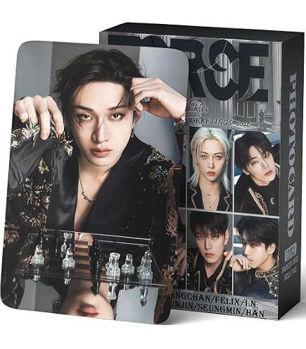 Amazon.com : eTel Like 5 Pack/275 Pcs Stray Kids 5 Star Lomo Card