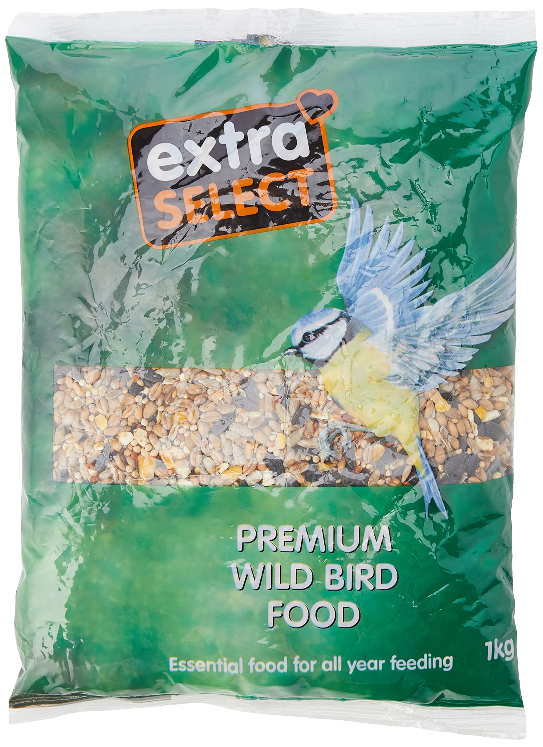 Extra Select Premium Wild Bird Food, 1 kg