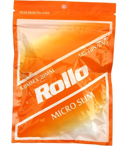 best affordable filter tips for hand rolling tobacco Amazon.com: Rollo Slim Filters 6mm x 20mm – 200 Count Pack of Long Filter  Tips for Clean Draw – Compact Natural Accessory for Hand Rolling : Health &  Household