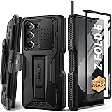 TONGATE for Z Fold 6 Case, [with S Pen Slot & Hinge