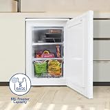 Igenix IG355W Freestanding Under Counter Freezer 88 L 55 cm White view 4