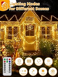 BrightChristmas Christmas Lights 300 LED 98