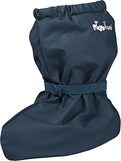 Playshoes Unisex Baby mit Fleece-Futter leichte Krabbel-Schuhe Krabbelschuhe Krabbel-Schuhe, Blau (marine 11), Small