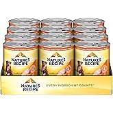 Nature’s Recipe Grain Free Wet Dog Food Chicken, Sweet Potato, and Pumpkin Recipe, 13 oz. Can (Pack of 12)