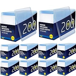 2000 Card Sleeves Top Loaders for Cards, Premium