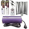 Apollo Horticulture GLK600GW19 600 Watt Grow Light Digital Dimmable HPS MH System for Plants Gull Wing Hood Set