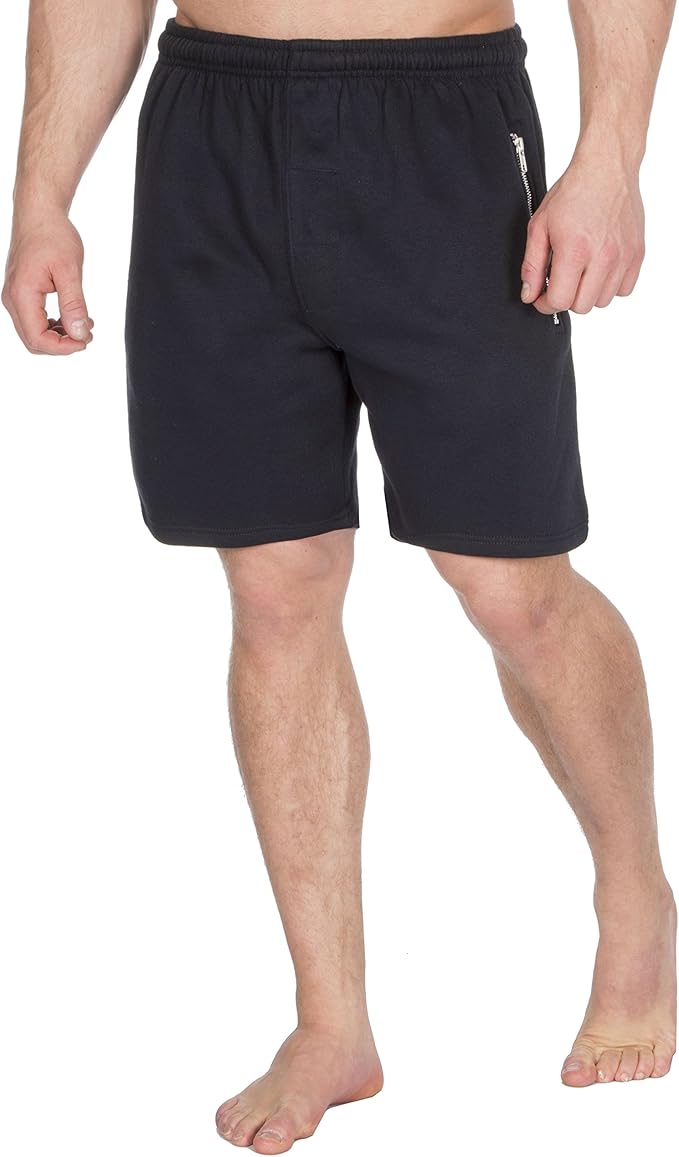 mens red jogger shorts