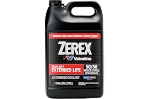 Zerex Extended Life Red Heavy Duty (HD) 50/50 Prediluted Ready-to-Use Antifreeze/Coolant 1 GA