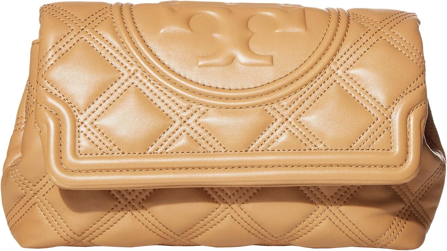 tory burch orange clutch