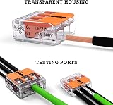 Wago 221-412 Lever-Nuts 2-Conductor Compact Splicing Connectors Pack of 10 view 6