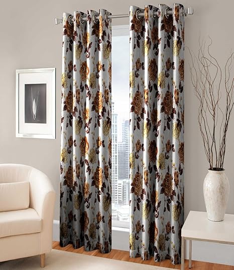 Buy Waco Creation 30 Transparent 70 Blackout 9 Ft Curtains For
