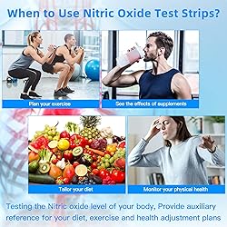 Sooenben Nitric Oxide Test Strips, Test Salivary