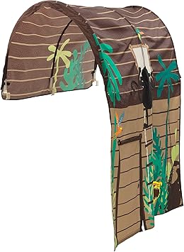 Ikea 403 938 35 Kura Bettzelt Mit Vorhang Braun Amazon De Kuche Haushalt