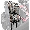 KEMIMOTO ATV Fender Bag, 130% Larger Water-resistance Rear Storage Bags With Drink Holder, Detachable ATV Gear Bag Compatible