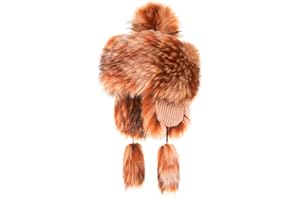 Futrzane Classic Ear Flaps Hat - Fur Trapper Hat for Women - Winter Ushanka Hat