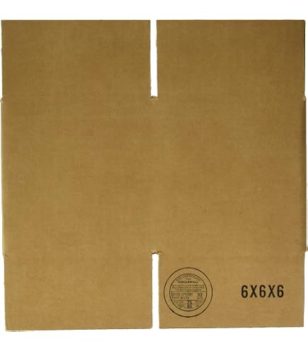 Aviditi 955 Scatole Di Cartone Ondulato Kraft - 22,9 X 12,7 X 12,7 Cm - Confezione Da 25 Pezzi