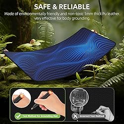 Grounding Pad, Anti-Slip PU Leather, Grounding Mat