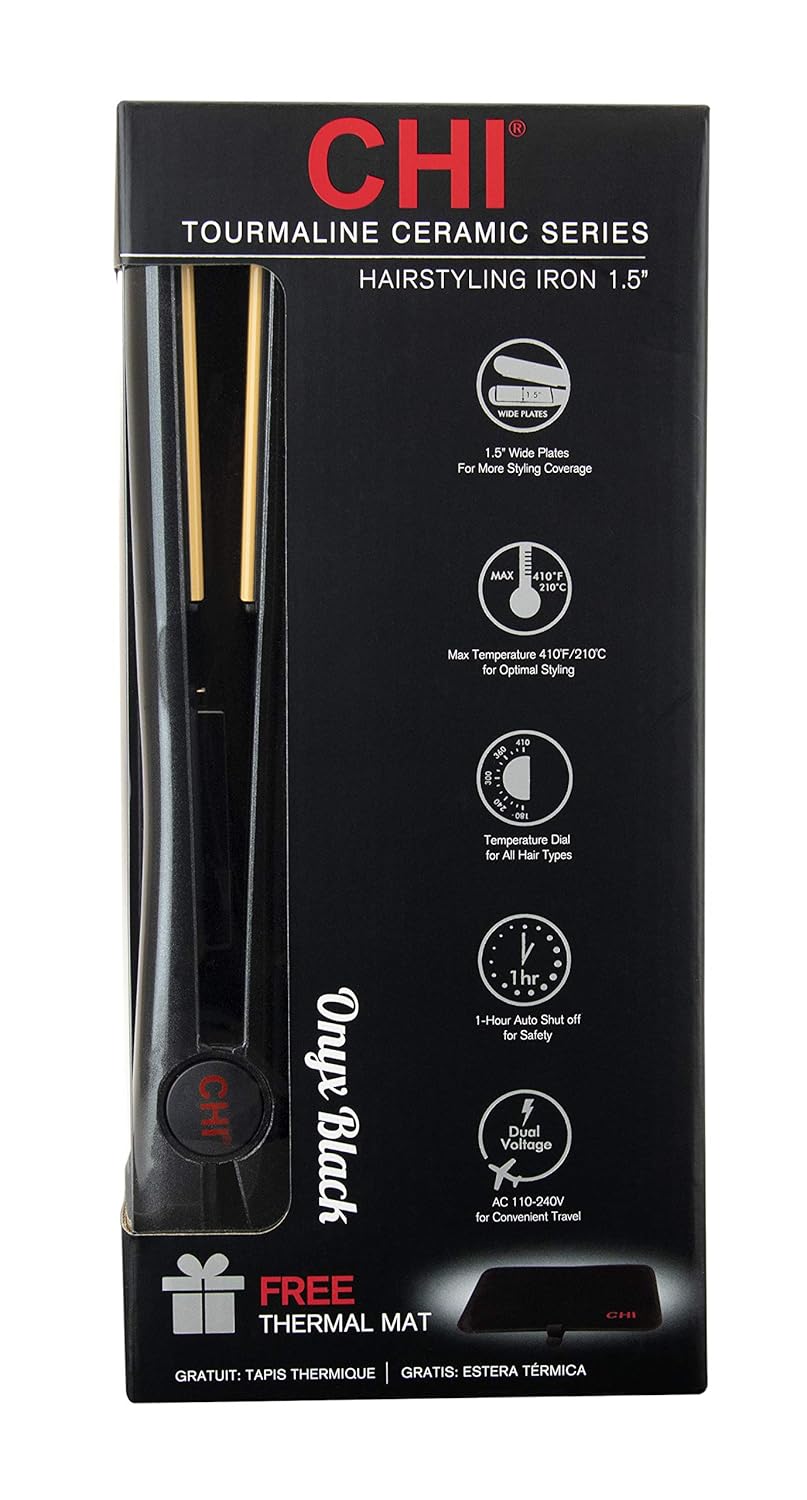 chi tourmaline ceramic series onyx black