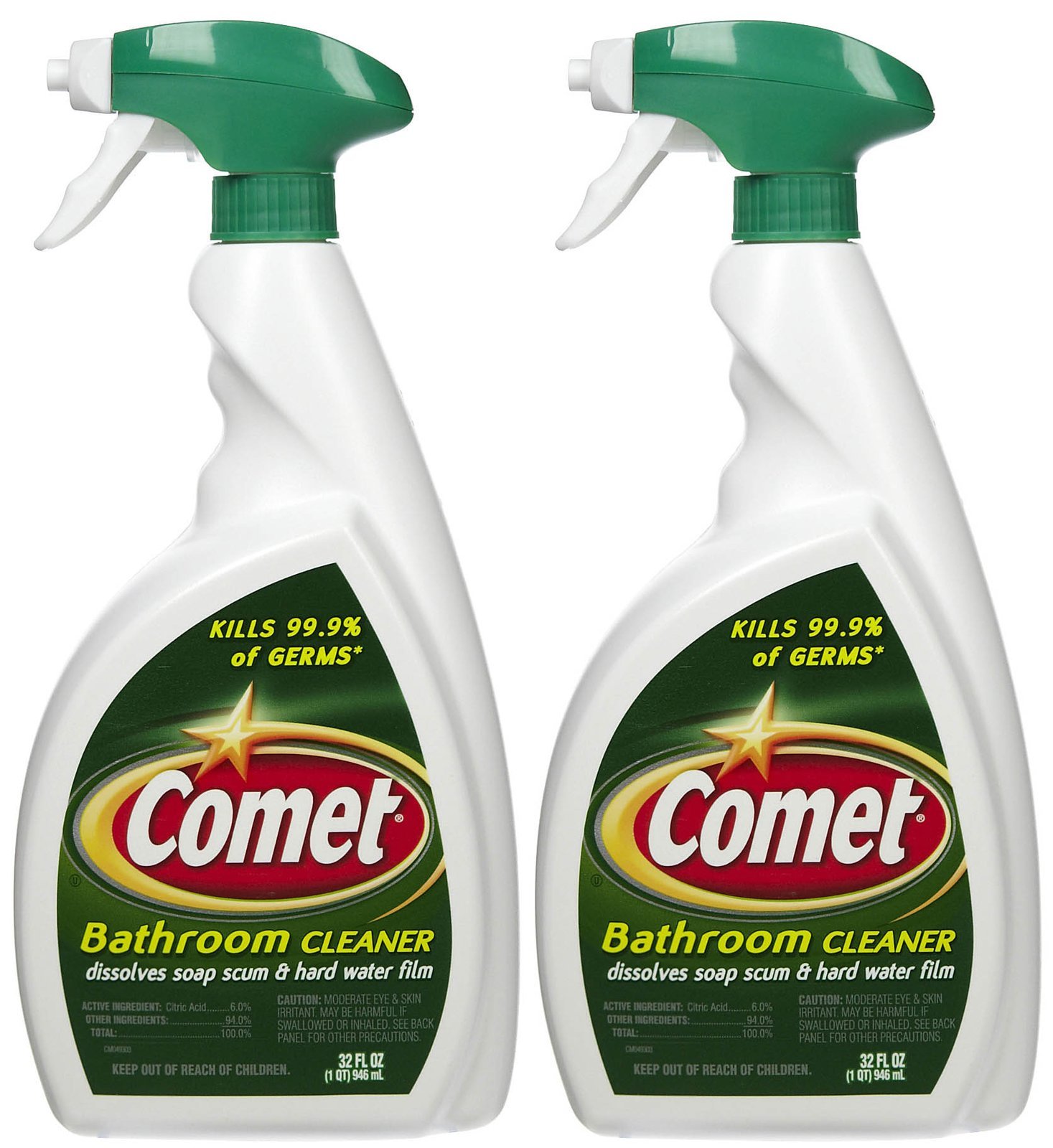 Comet Bathroom Cleaner Spray 32 oz 2 pk Buy Online in United Arab