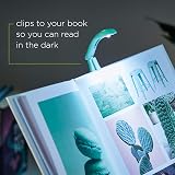 IF Really Tiny Book Light Chartreuse – Compact Clip On Reading Lamp view 3