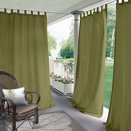 Amazon Com Cosypages Summer Outdoor Curtains For Front Porch