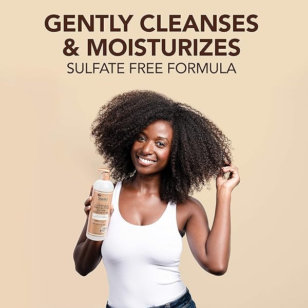 SUAVE PROFESSIONALS NATURAL SHEA BUTTER & PURE COCONUT OIL SULFATE-FREE CLEANSING SHAMPOO,16.5 FLUID OUNCES