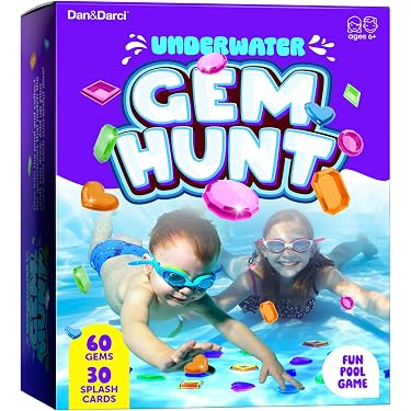DOKRIN 8 Jouets De Plongée - Pinces Crabes, Sirènes, Pierres Précieuses - Pour Piscine & Plage