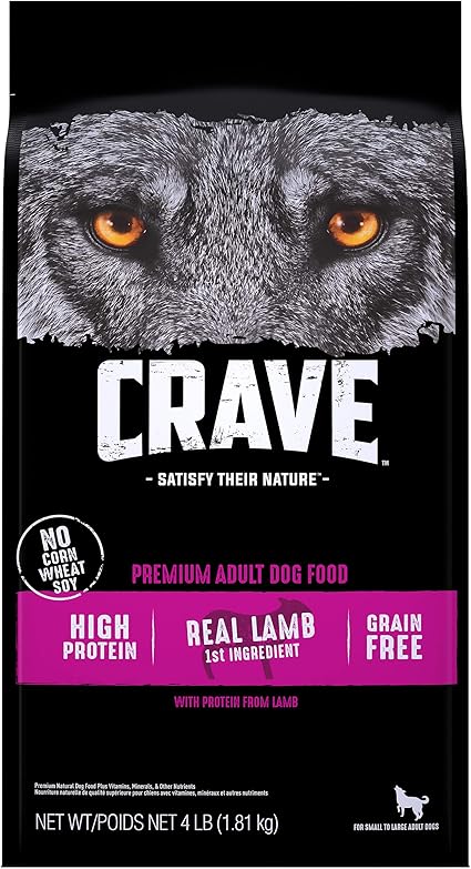 crave dog food calories
