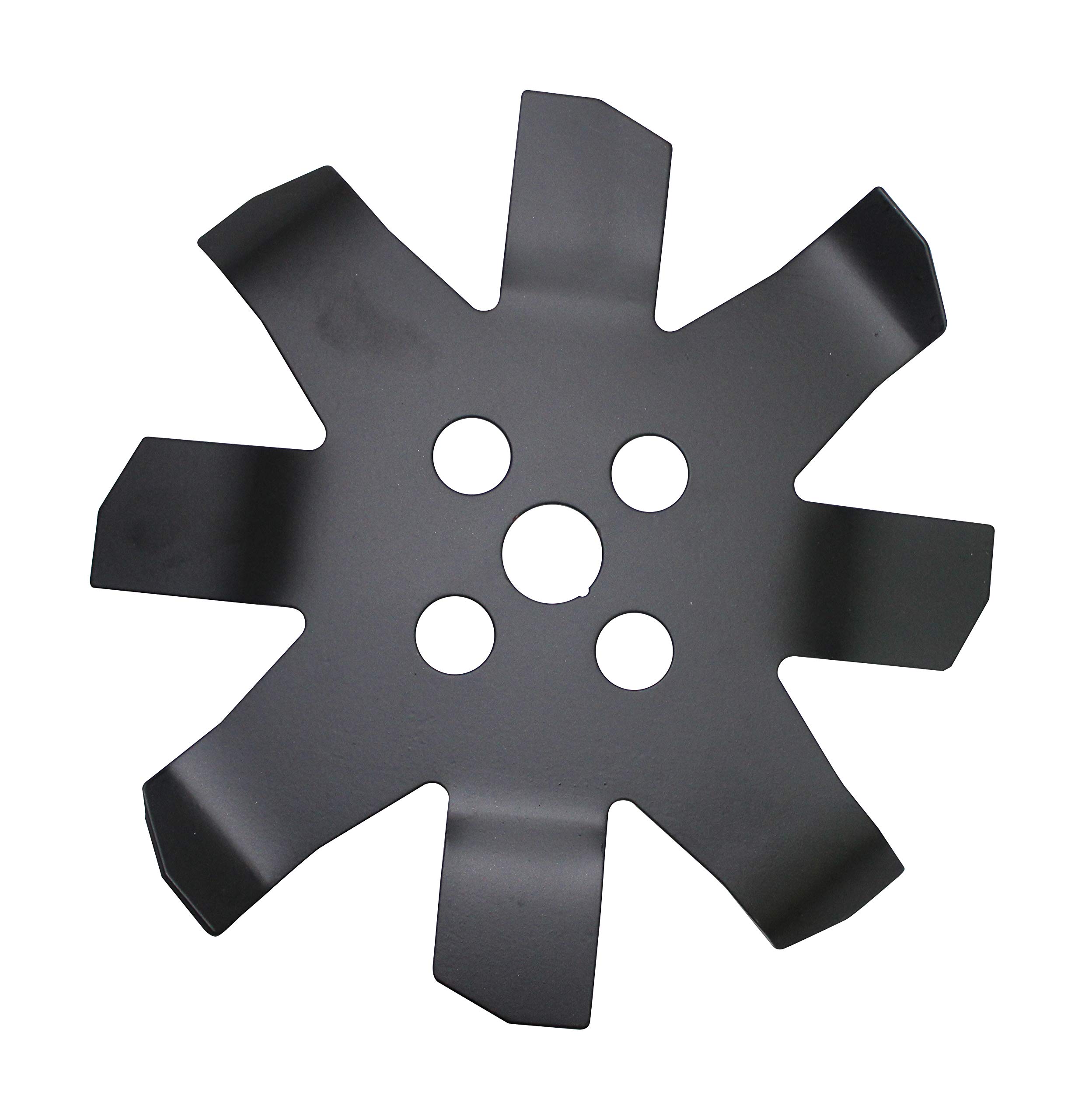 Kawapower KW0263 Widia Blade Disc, 8 Multi-Cut Tips, 25025.43.0 mm, Black