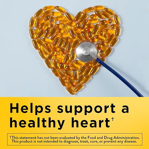 NATURE MADE FISH OIL 1000 MG SOFTGELS, FISH OIL SUPPLEMENTS, OMEGA 3 FISH OIL FOR HEALTHY HEART SUPPORT, OMEGA 3 SUPPLEMENT WITH 250 SOFTGELS, 125 DAY SUPPLY
