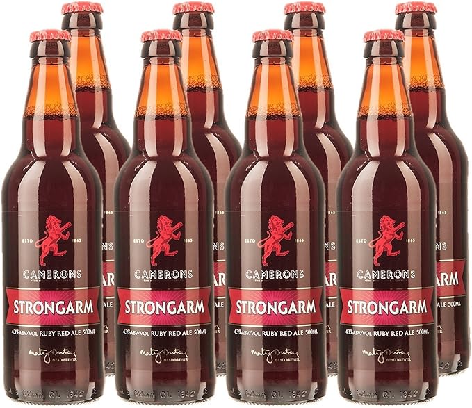 Camerons Strongarm Beer, 500 ml, Case of 8 Amazon.co.uk Grocery