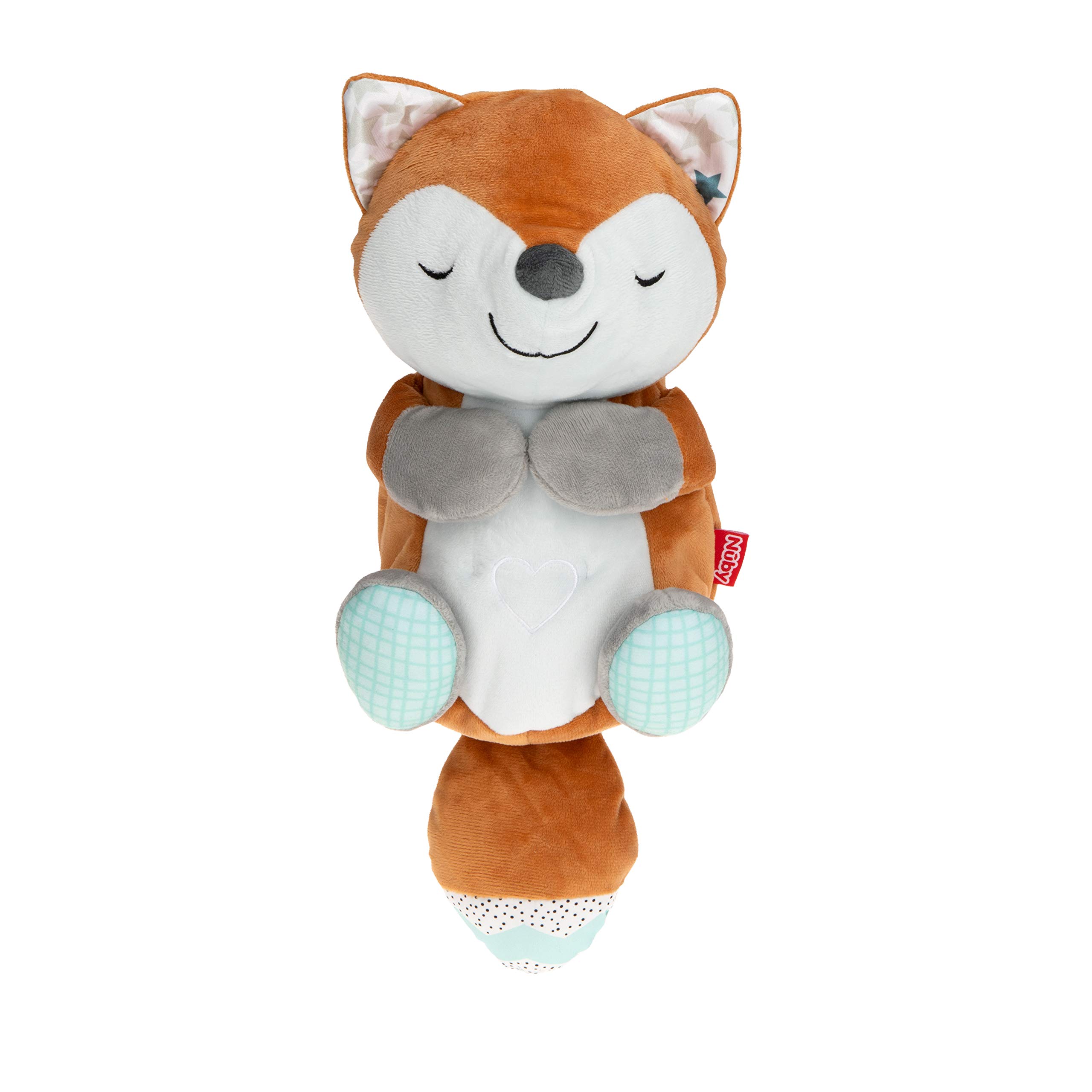 Photo 1 of Nuby Lifelike Animated Sleeping Fox with 8 Soothing Lullabies & 4 Calming White Noises, 30 Min Non-Stop