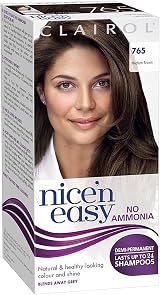 Clairol Nice 'n Easy No Ammonia Hair Dye 765 Medium Brown Semi-Permanent Aloe view 2