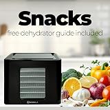 Nebula Food Dehydrator Bundle 400W 6 Stainless Trays Digital LED Touch view 7