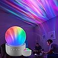ENBRIGHTEN Aurora Crystal-Ball Galaxy Projector – Space, Nebula & Star Night Light with Northern Lights Effect – Tabletop Light for Bedroom, Playroom, Game Room & Parties (76044)