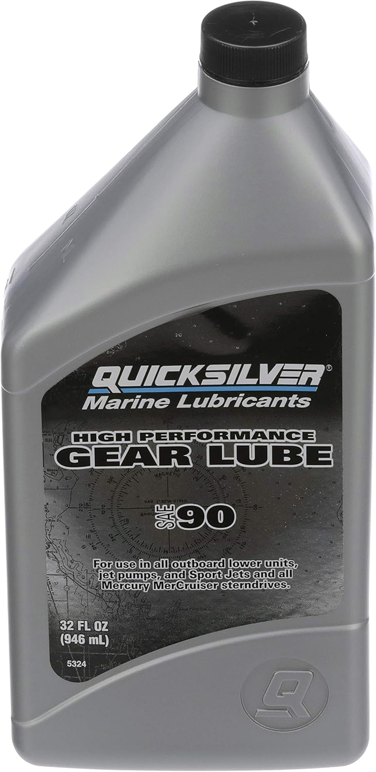 Quicksilver 802891Q05 High Performance SAE 90 Gear Lube and Pump Kit