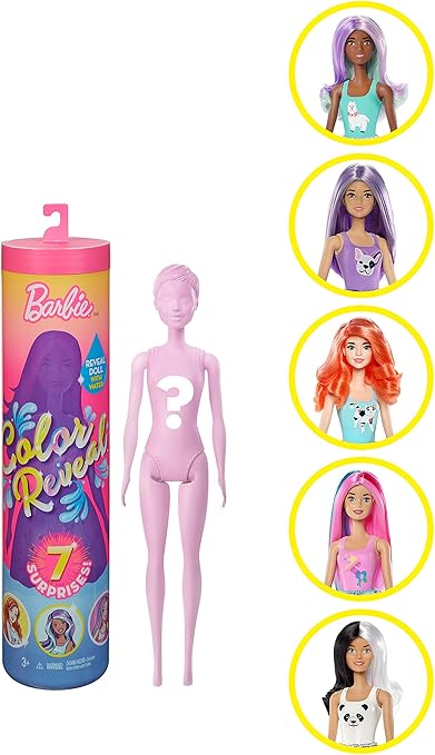 Barbie GMT48 Colour Reveal Doll Assortment: Amazon.co.uk: Toys & Games