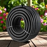 Cost Wise 25mm Corrugated Pond Pipe and Connector Kit 2m + 2 Wire view 4