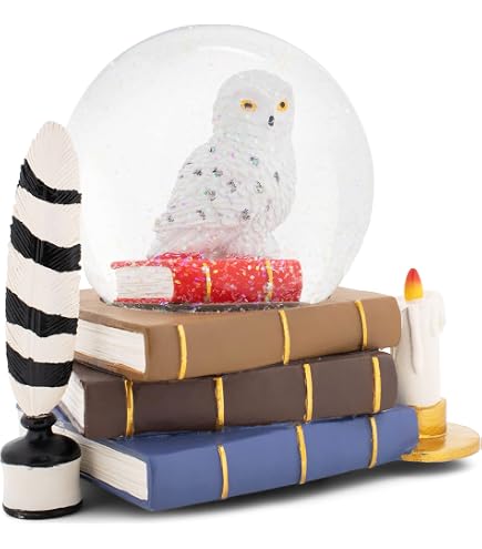 Hallmark Harry Potter Quidditch Musical Snow Globe - 'Our Little Keeper' Baby Gift & Nursery Decor