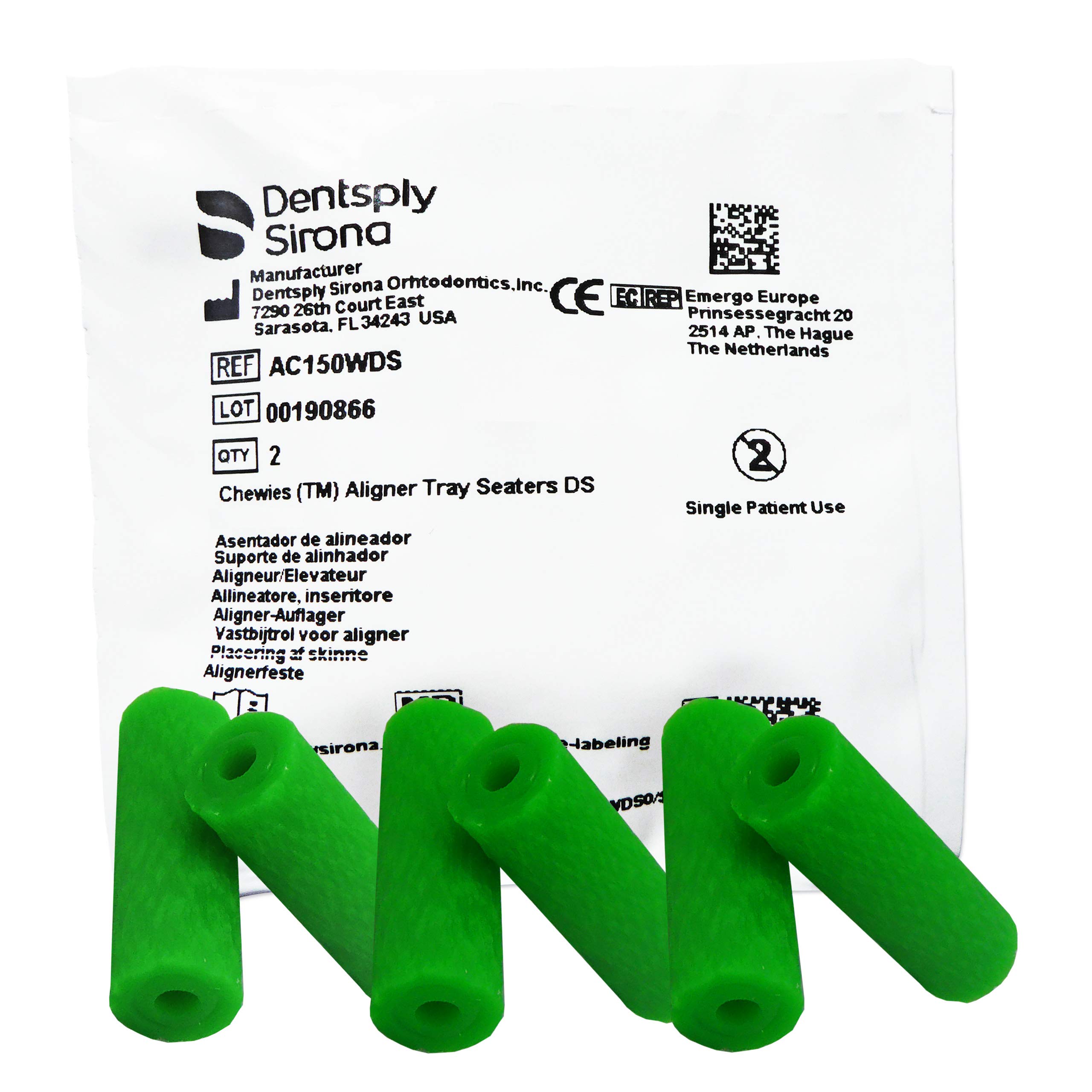 Aligner Chewies ~ 6 Pack (Green Mint Scent)