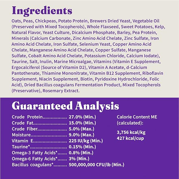 HALO HOLISTIC VEGAN DOG FOOD, PLANT-BASED RECIPE WITH KELP, DRY DOG FOOD, COMPLETE DIGESTIVE HEALTH, KIBBLE FOR ADULT DOGS, 3.5 LB BAG