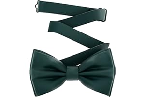 Adam Young Men's Bow Ties Pre-Tied Style Formal Satin Classic Bowtie for Tuxedo Faux Silk